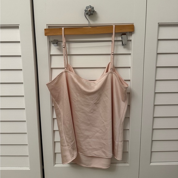 J. Crew Light Pink Camisole Top with Cowl Neck - Picture 2 of 3